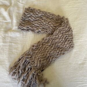 Blush Color Wool Scarf